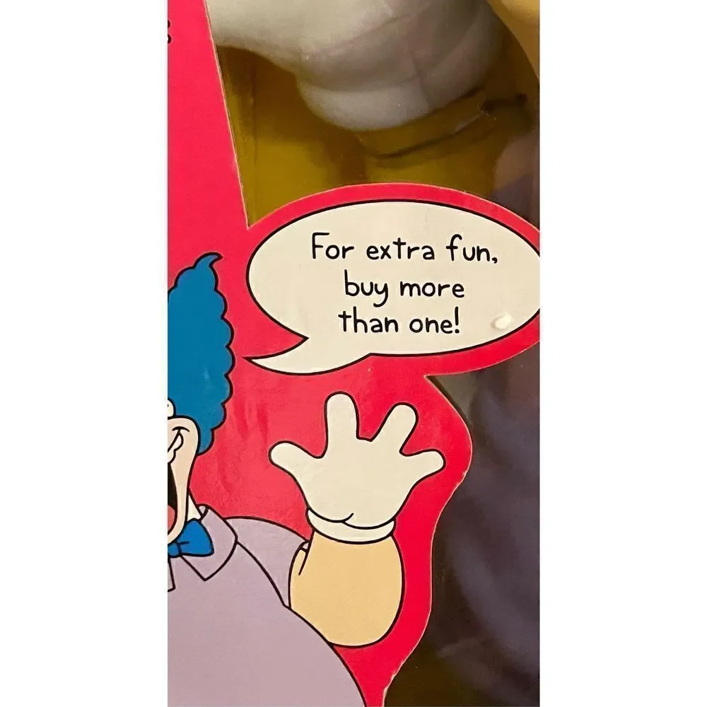 Playmates The Simpsons Treehouse of Horror Talking Krusty the Clown Talk…